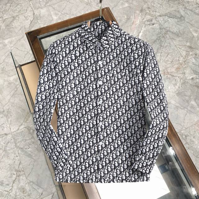 Dior High-End Casual Collection! 2025 Spring New Arrival - Casual Long-Sleeve Sh