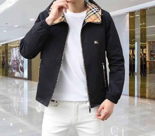 Burberry official website style, released simultaneously! 2025 Spring New Men's