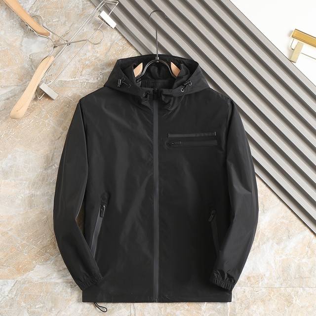 Prada 2025 Spring New Men's Jacket, original single-piece with complete tags, hi