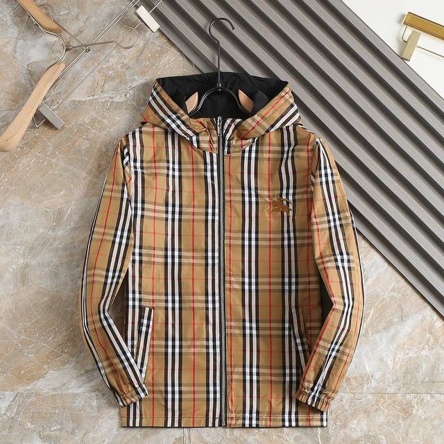 Burberry 2025 Spring New Men's Jacket, original single-piece with complete tags,