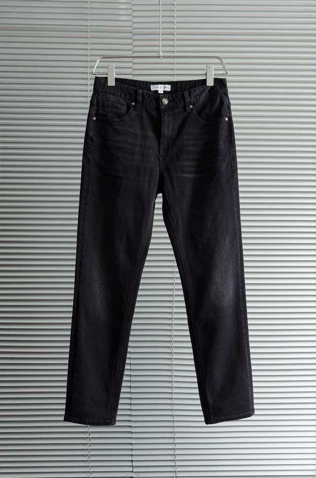 New# Dior 2025 Men's Fashion Straight Leg Jeans! The latest trouser item is here