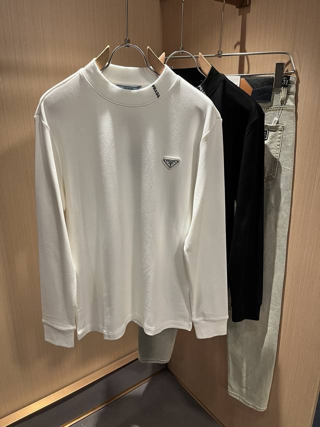 Prad*A 2025 Autumn New Unisex Long-Sleeved Base Layer T-Shirt, Latest Style, Exc