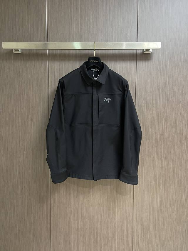 Arcteryx Cronin Cotton Overshirt, stretchy and waterproof. Developed using origi