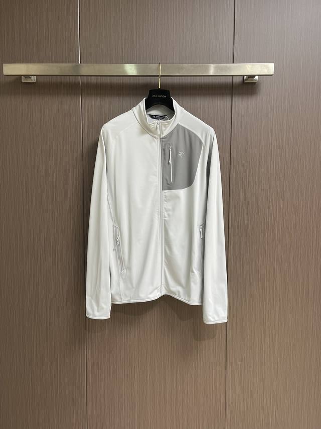 Arcteryx zip-up fleece jacket, renowned for its softness, warmth, and comfort. M