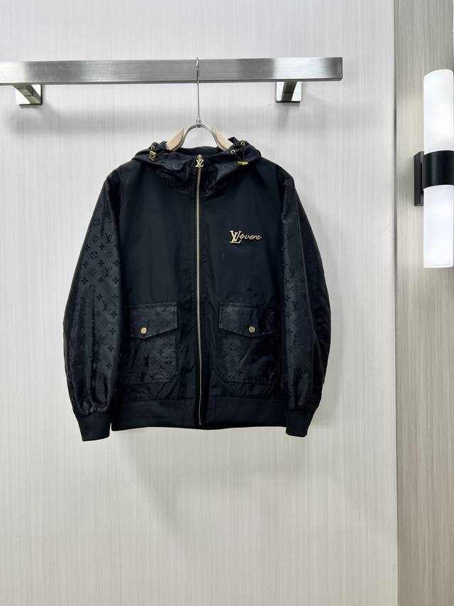 Lv 2025 Autumn/Winter New Men's Jacket, original single-piece with complete labe