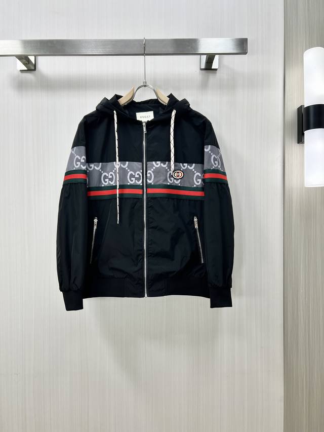 Gucci 2025 Fall/Winter New Men's Jacket, original single-piece with complete tag