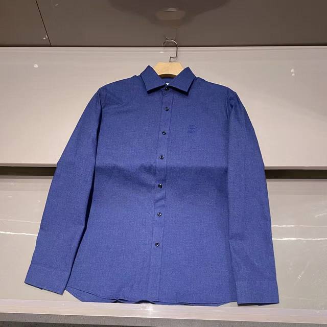 A premium men's business casual long-sleeved shirt from the Bc family, made with