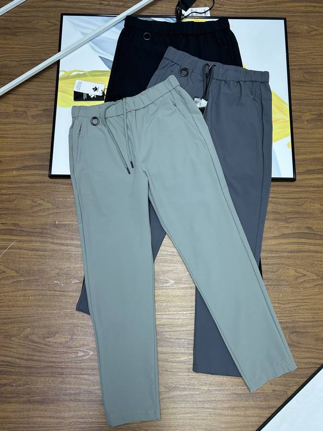 High Version! Descente Men's Woven Three-Color Pants, Descente Allterrain IO Ser