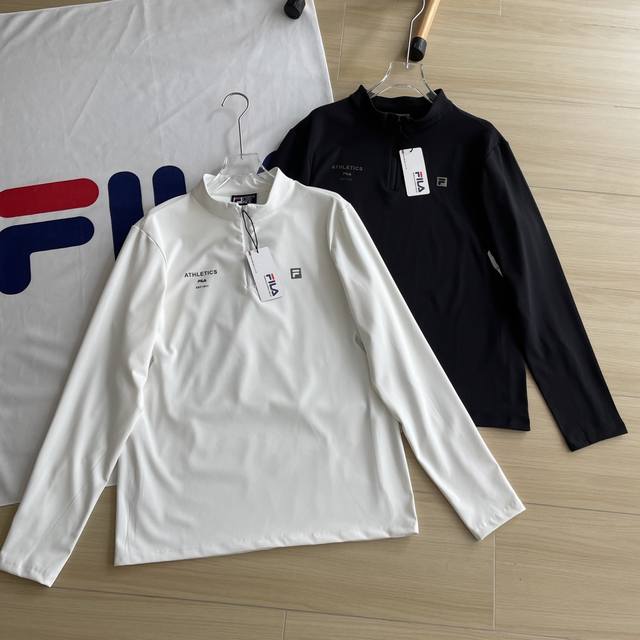 Quality Top Flla Two-Color Spring Knit Long-Sleeve Top 2025 Spring New Fitness S