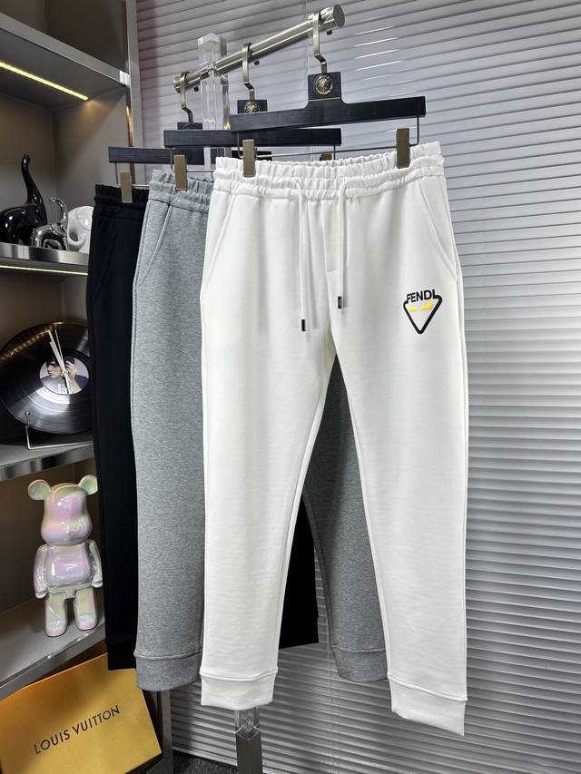 Fend*Ss25 Autumn/Winter New Casual Pants, available simultaneously on the offici