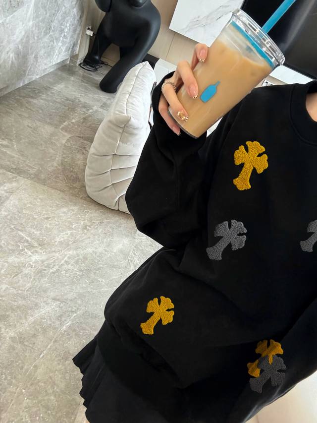 Women's Clothing Chrome Hearts Heavy-Duty Full-Body Cross Towel Embroidered Logo