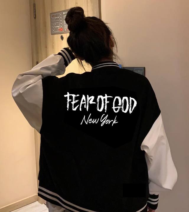 Fog Essentials Spring/Autumn Loose-fitting Jacket/Baseball Jacket Official Websi