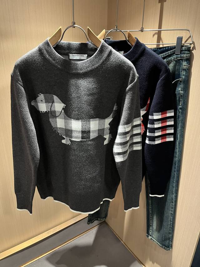 Thombrow*E 2025 Autumn/Winter New Unisex Knitted Wool Sweater, a brand new arriv