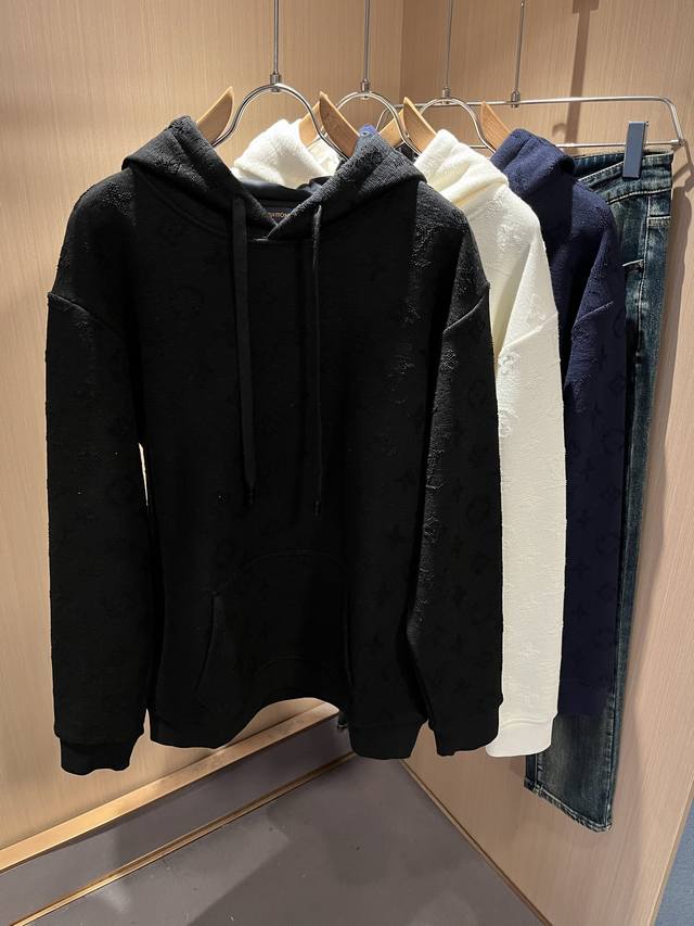 Louis Vuit*On 2025 Fall/Winter Monogram Collection! Unisex Sweatshirts! The new