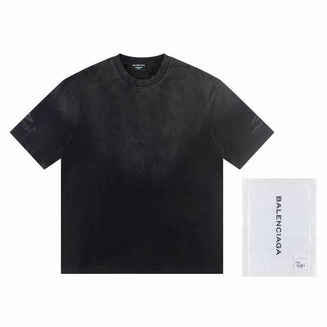 First Batch. Individual Orders +10 Balenciaga 2025 New T-Shirt Craftsmanship: W