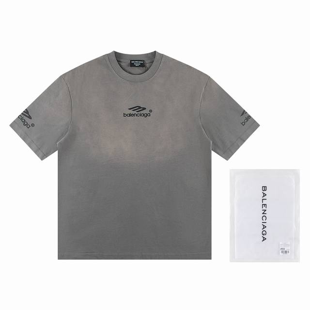 First Batch. Individual Orders +10 Balenciaga 2025 New T-Shirt Craftsmanship: W