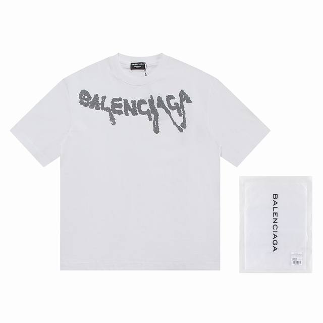 First batch. Individual orders +10 Balenciaga 2025 new T-shirt Material: High-q