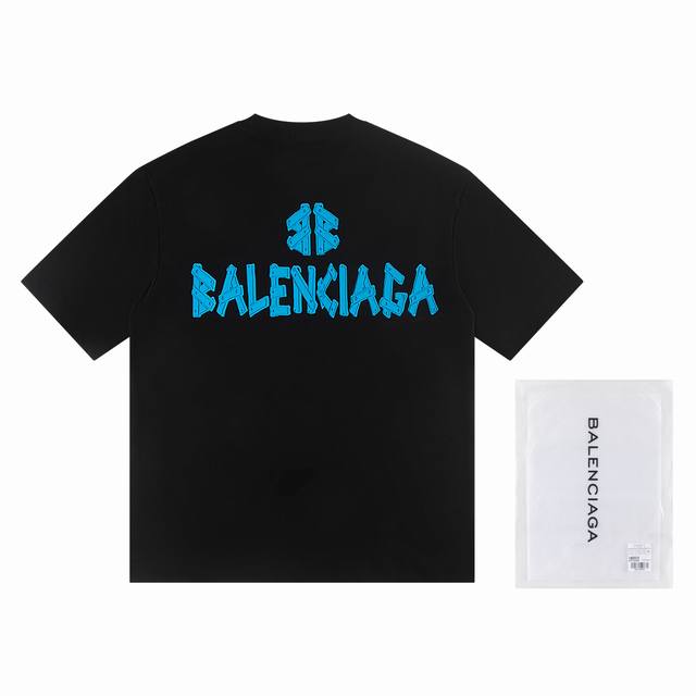First Batch. Individual Orders +10 Balenciaga 2025 New T-Shirt High-Quality Cra