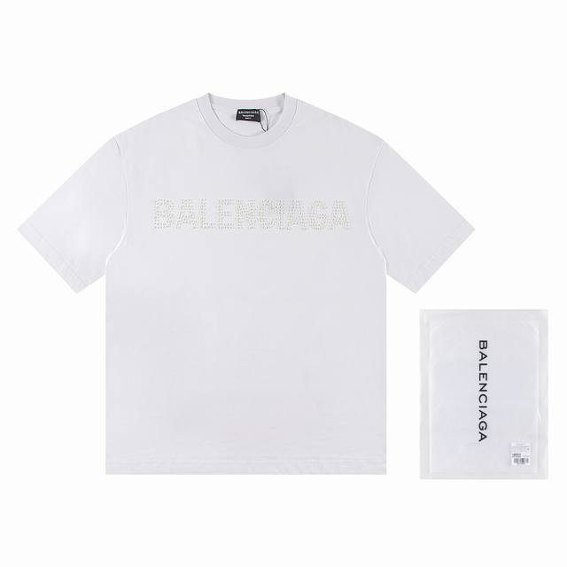 First batch. Individual orders +10 Balenciaga 2025 new T-shirt, high-quality cr