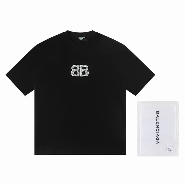 First batch. Individual orders +10 Balenciaga 2025 new T-shirt, high-quality cr