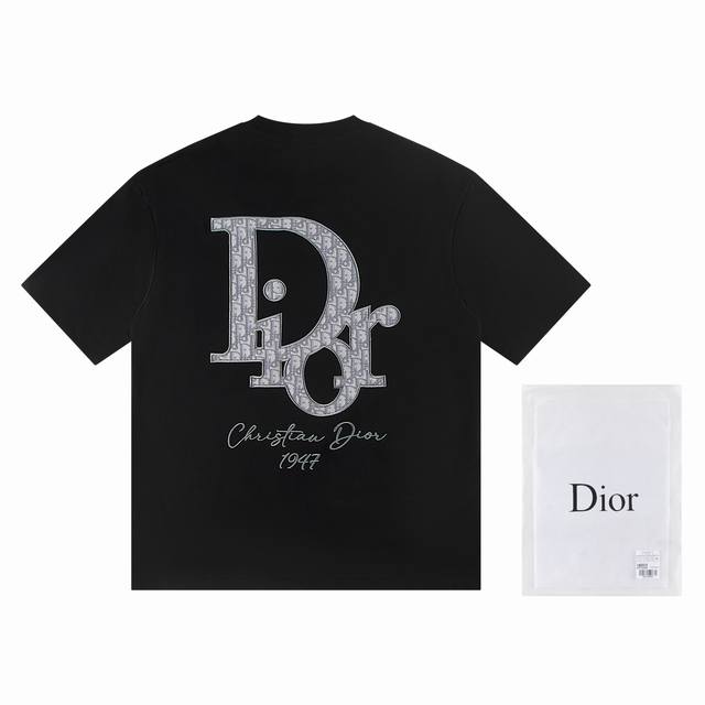 First Batch. Individual Orders +10 Dior*2025 Latest Short-Sleeve T-Shirt Materi