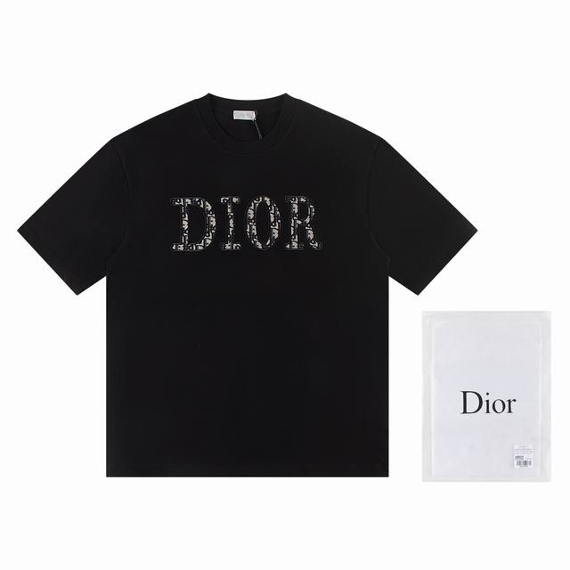 First Batch. Individual Orders +10 Dior*2025 Latest Short-Sleeve T-Shirt Materi