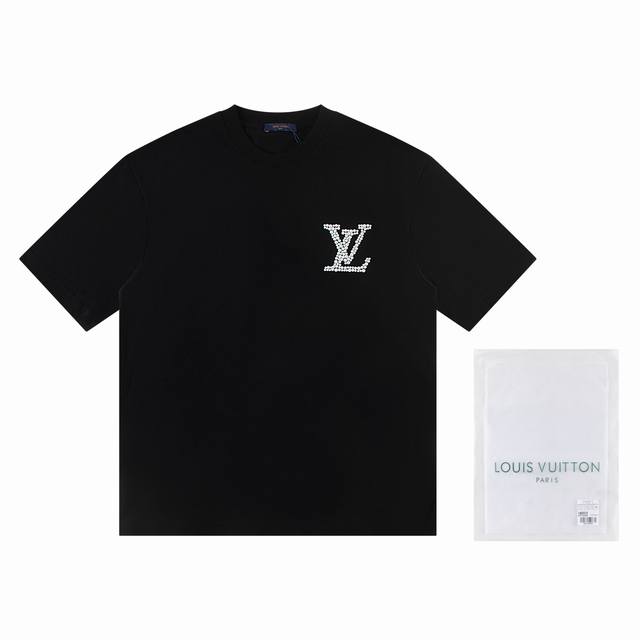 First Batch. Individual Orders +10 Louis Vuitto*2025 Latest Short-Sleeve T-Shir