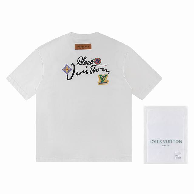 First Batch. Individual Orders +10 Louis Vuitto*2025 Latest Short-Sleeve T-Shir