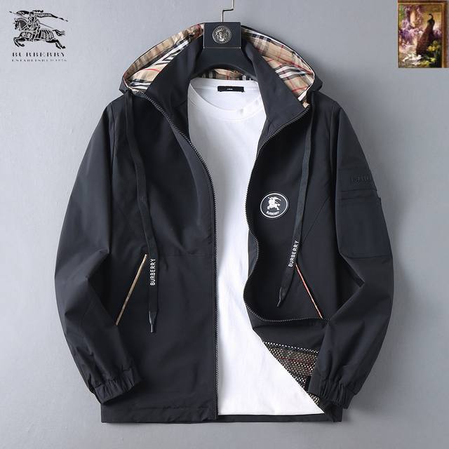 Burberry 2025 Fall New Men's Jacket, Original Single-Item with Complete Labels,