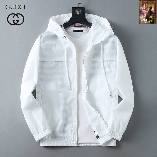 Gucci 2025 Autumn New Men's Jacket, Original Single-Item with Complete Labels,