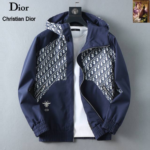 Dior 2025 Fall New Men's Jacket, original single-piece with complete tags, high