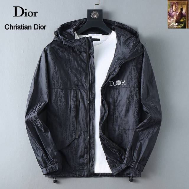 Dior 2025 Fall New Men's Jacket, original single-piece with complete tags, high