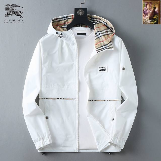 Burberry 2025 Fall New Men's Jacket, original single-piece with complete tags,