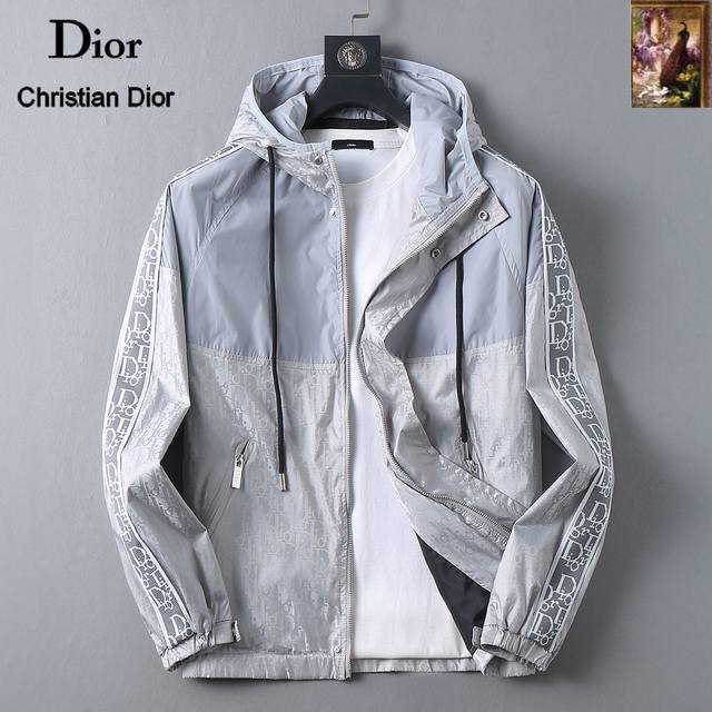 Dior 2025 Fall New Men's Jacket, original single-piece with complete tags, high