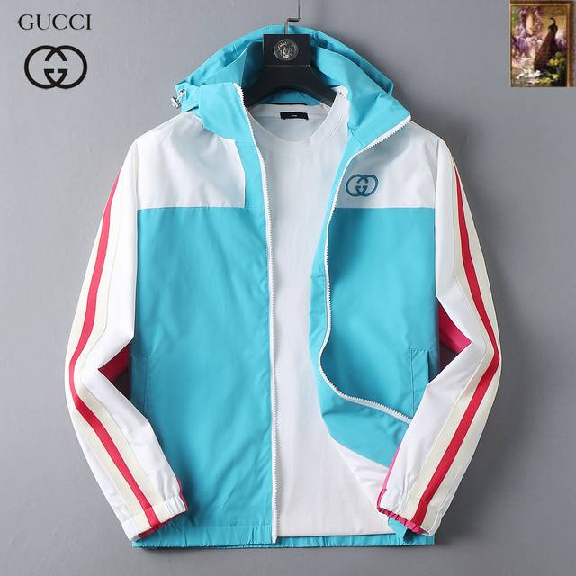 Gucci 2025 Autumn New Men's Jacket, Original Single-Item with Complete Labels,