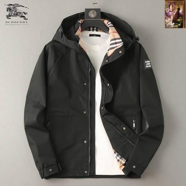 Burberry 2025 Fall New Men's Jacket, Original Single-Item with Complete Labels,