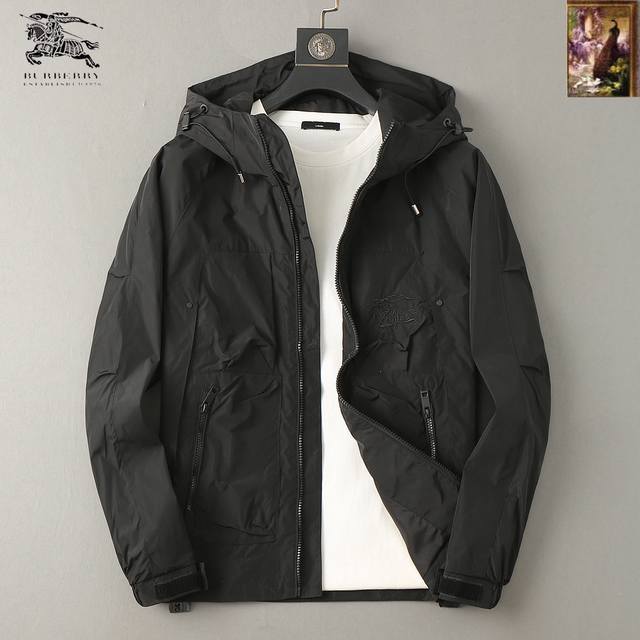 Burberry 2025 Fall New Men's Jacket, Original Single-Item with Complete Labels,