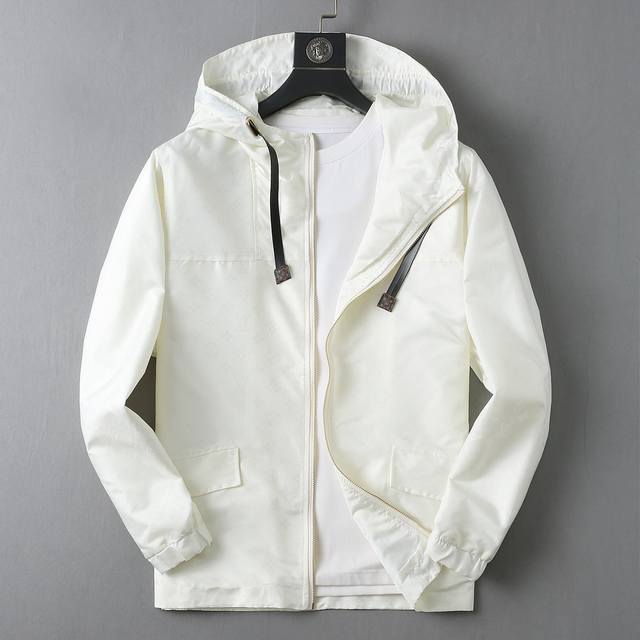 Lv 2025 Autumn New Men's Jacket, Original Single-Item with Complete Labels, High