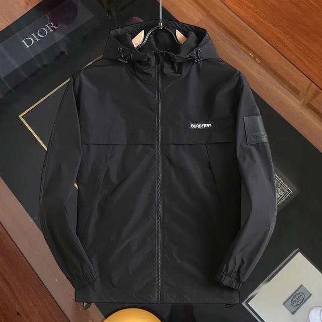 Same style as Burberry official website! 2025 Spring/Autumn new men's jacket, o