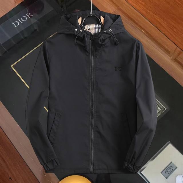 Same style as Burberry official website! 2025 Spring/Autumn new men's jacket, o