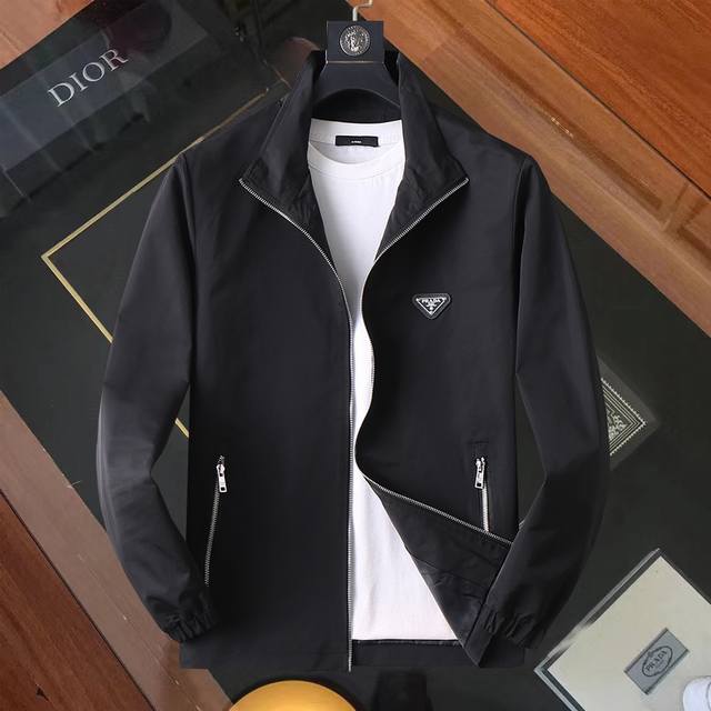 Same style as Prada official website! 2025 Spring/Autumn new men's jacket, orig