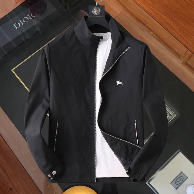 Same style as Burberry official website! 2025 Spring/Autumn new men's jacket, o