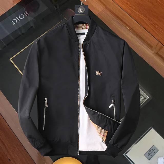 Same style as Burberry official website! 2025 Spring/Autumn new men's jacket, o
