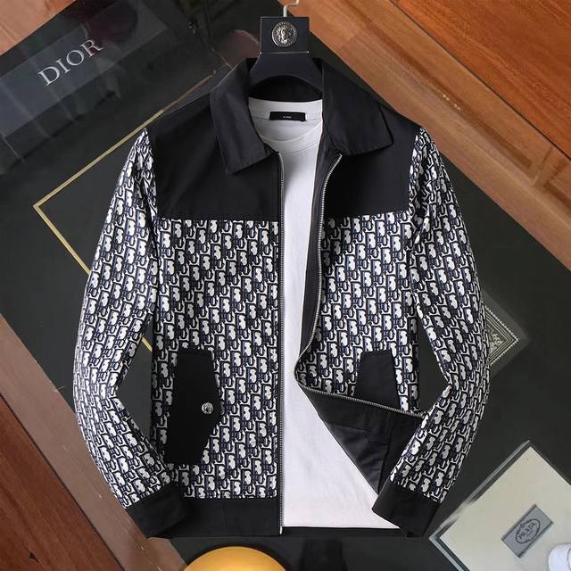 Same style as Dior official website! 2025 Spring/Autumn new men's jacket, origi