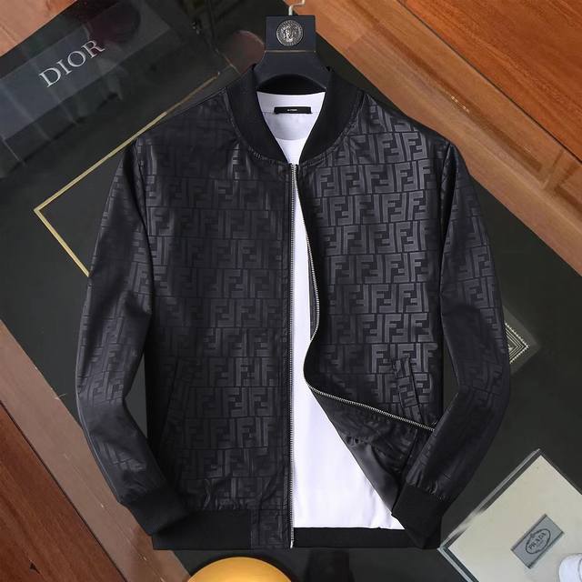 Same style as Fendi official website! 2025 Spring/Autumn new men's jacket, orig