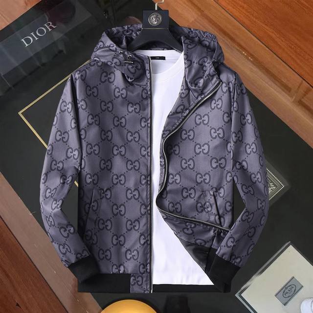 Same style as Gucci official website! 2025 Spring/Autumn new men's jacket, orig
