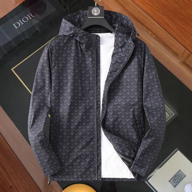 Same style as Armani official website! 2025 Spring/Autumn new men's jacket, ori