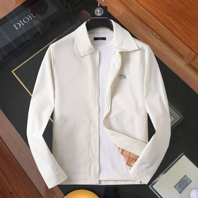 Same style as Burberry official website! 2025 Spring/Autumn new men's jacket, o