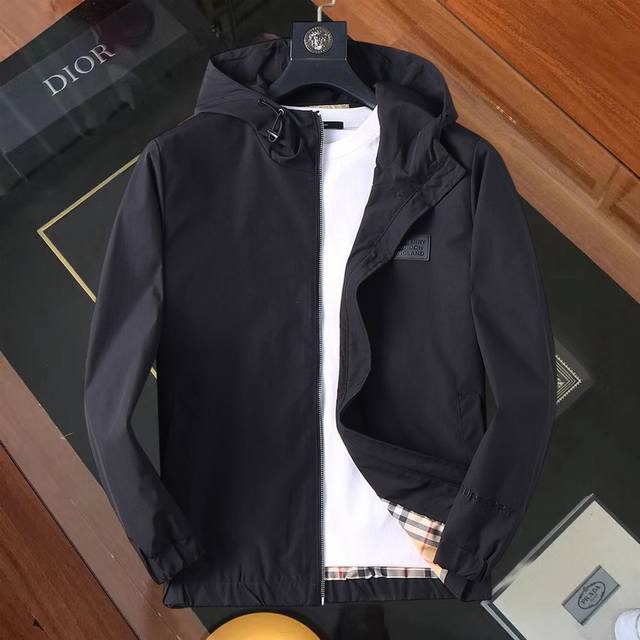 Same style as Burberry official website! 2025 Spring/Autumn new men's jacket, o