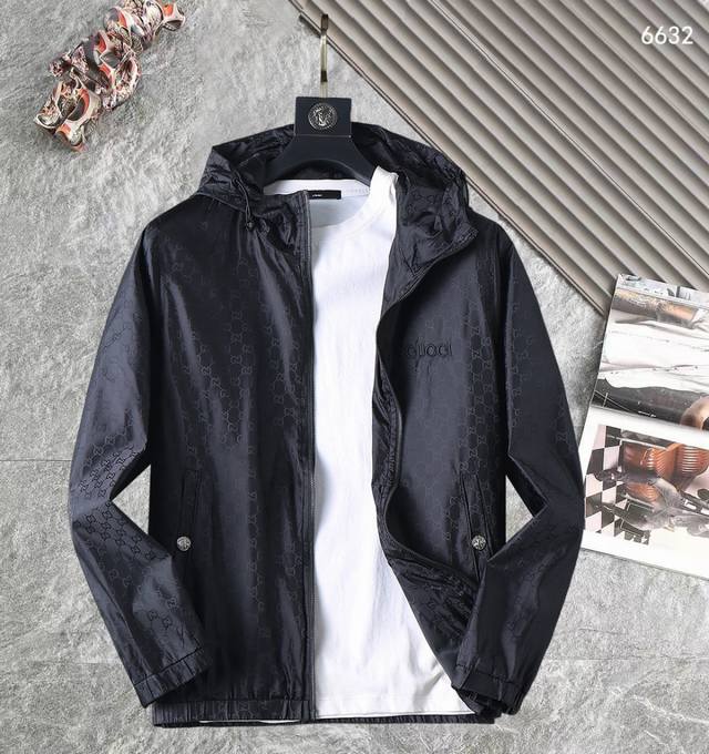 Gucci high-quality 2025 Spring/Autumn new style jacket, runway new product in p